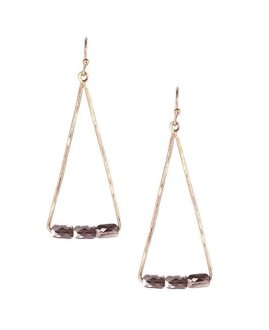 Triangle Metal Wire Earring