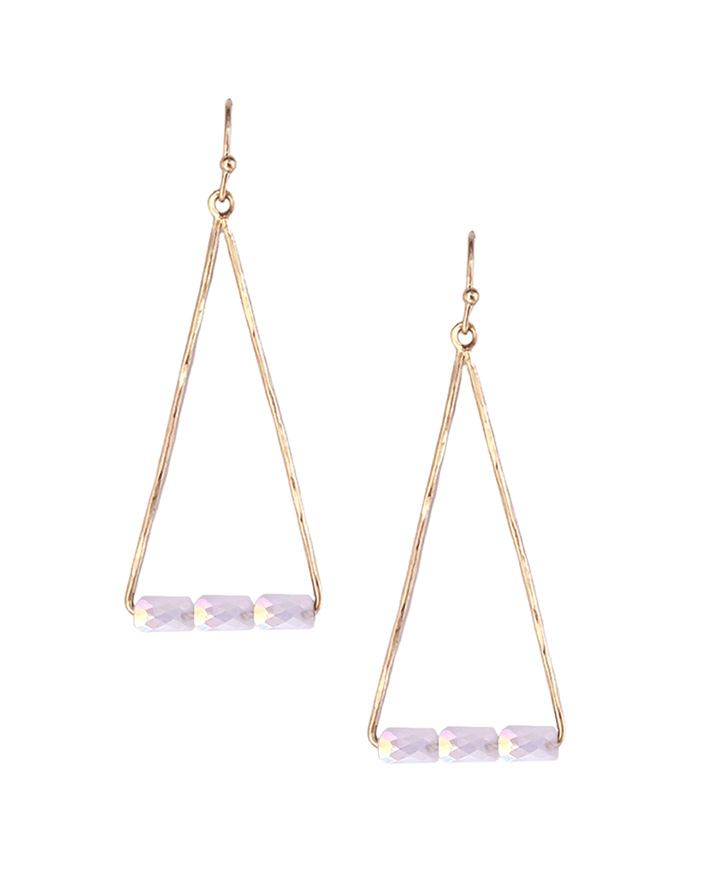 Triangle Metal Wire Earring