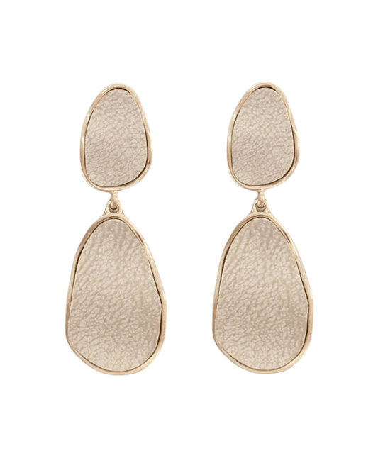 Two Drop Post Earring