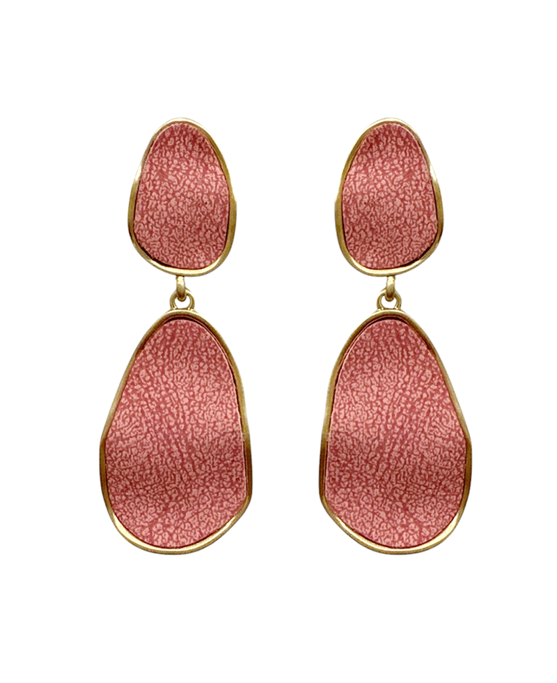 Two Drop Post Earring