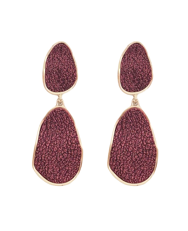 Two Drop Post Earring