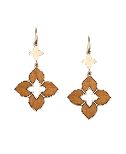 Double Clover Shape Earring