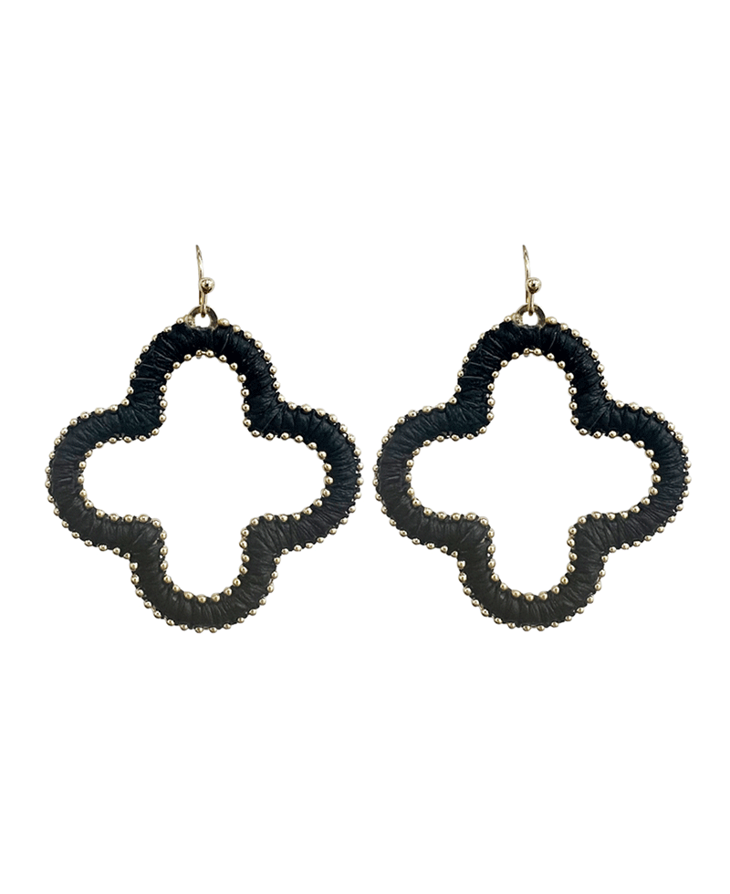 Wrapped Clover Earring