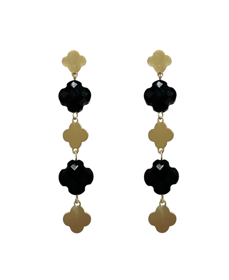 Clover Drop Post Earring