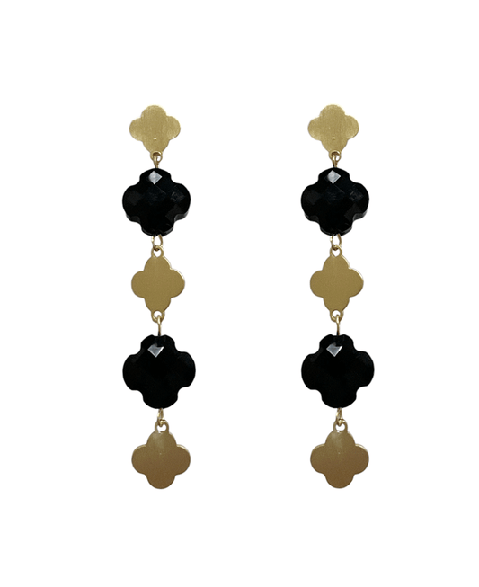 Clover Drop Post Earring