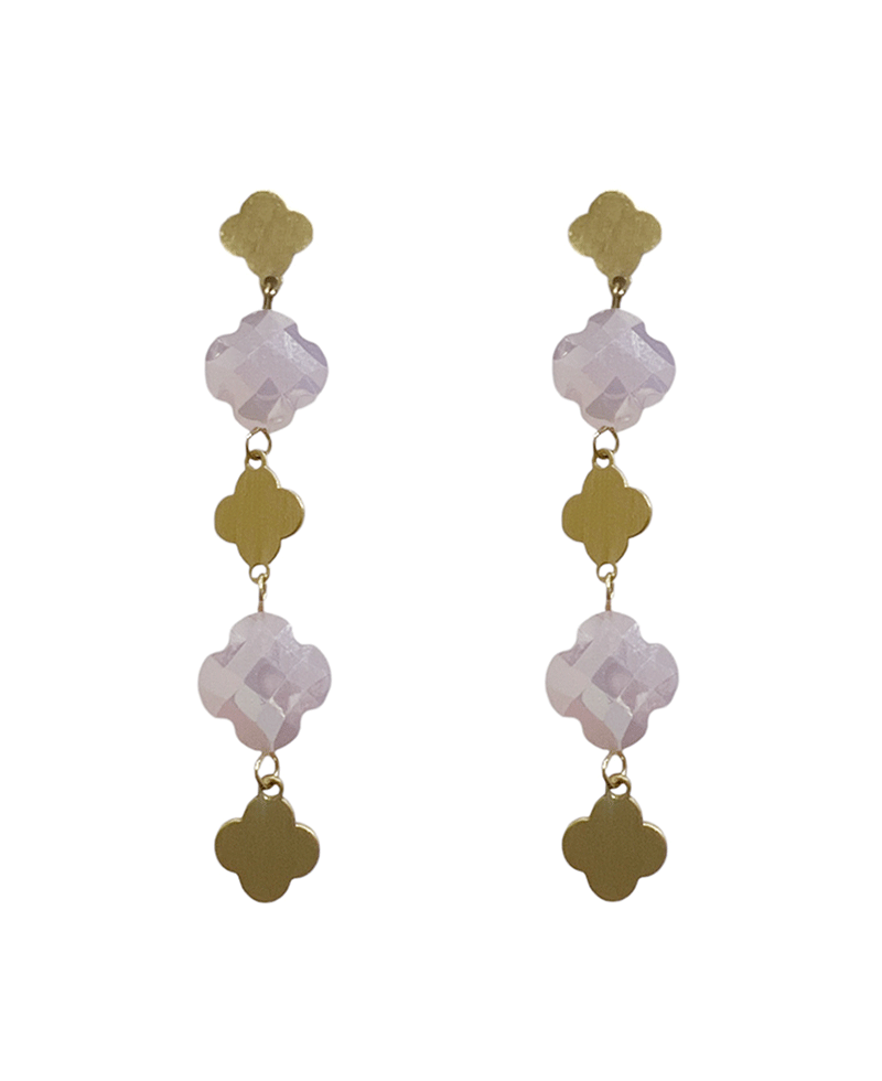 Clover Drop Post Earring