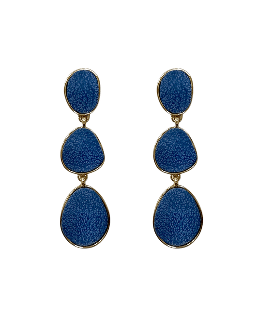 Multi Shape Drop Post Earring