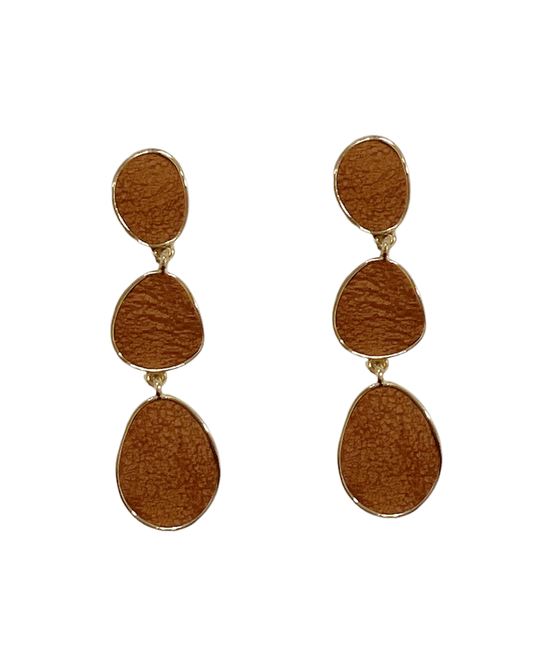 Multi Shape Drop Post Earring