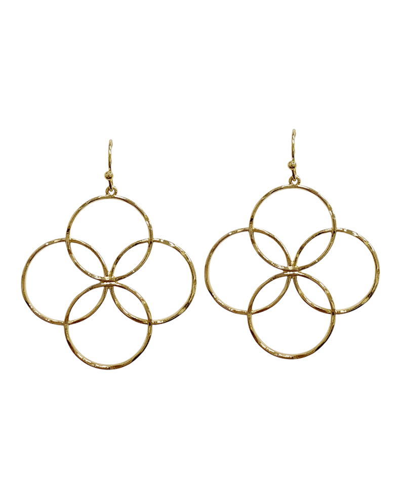 Connected Circle Earring