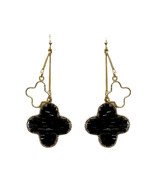 Multi Clover w/ Bar Earring