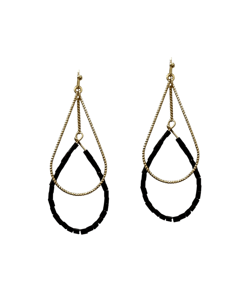 Double Teardrop Earring