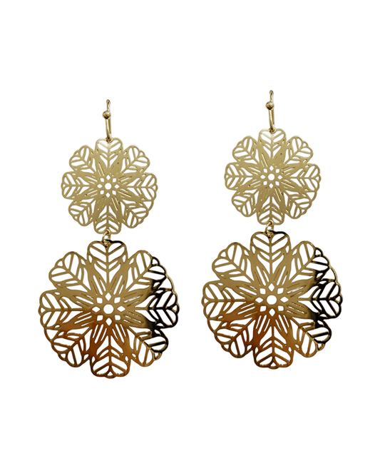 Filigree Drop Earring