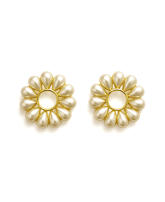 Pearl Shape Round Earring