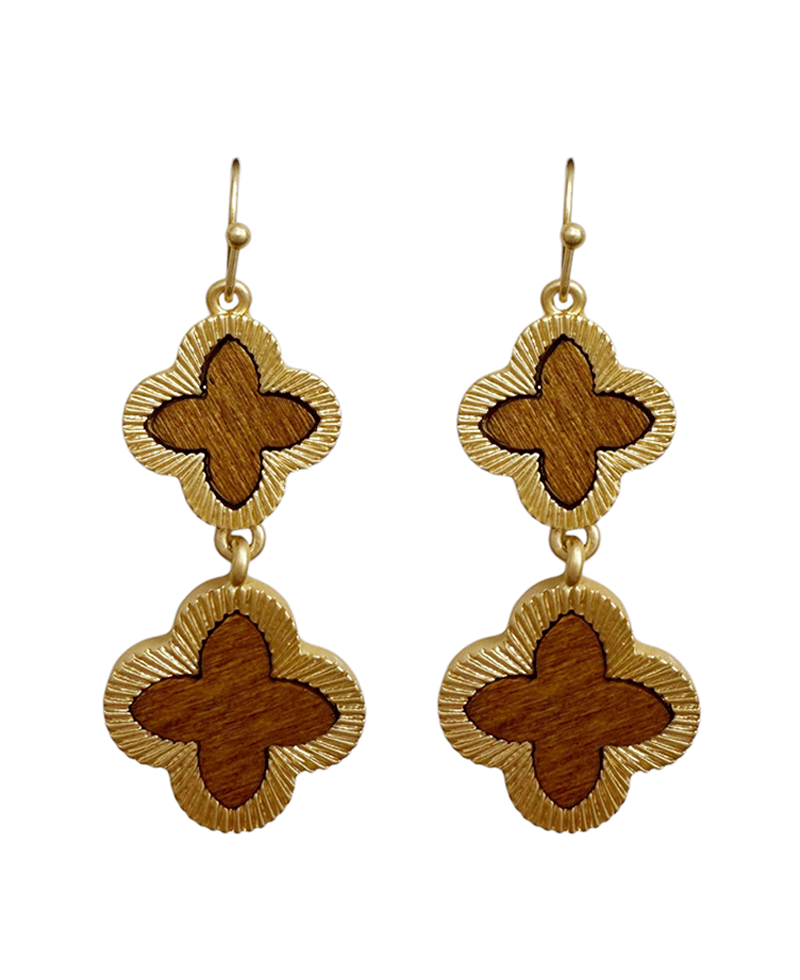 Clover Linked Earring