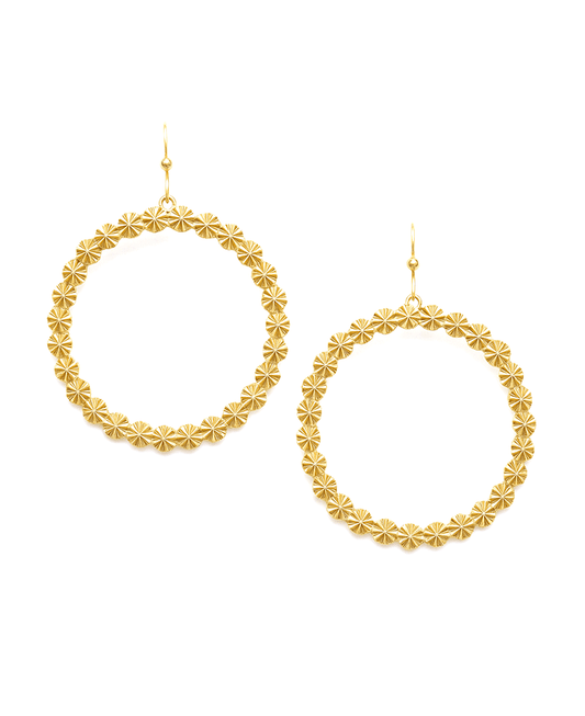 Round Metal Earring