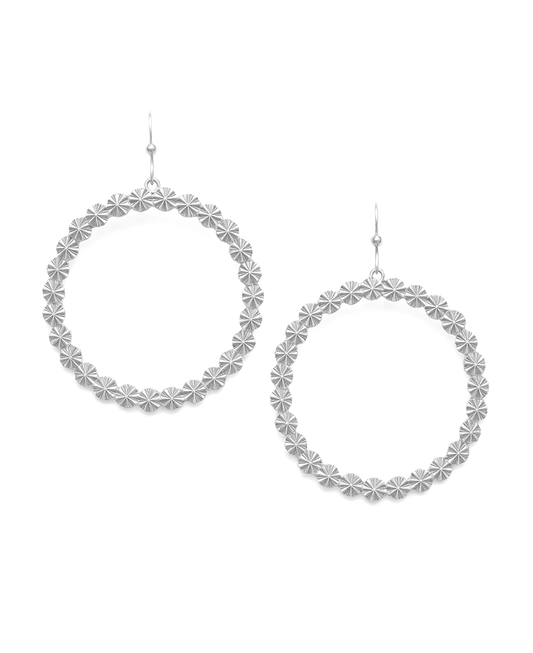 Round Metal Earring