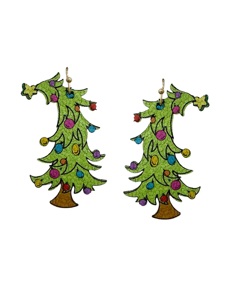 Christmas Tree Earring