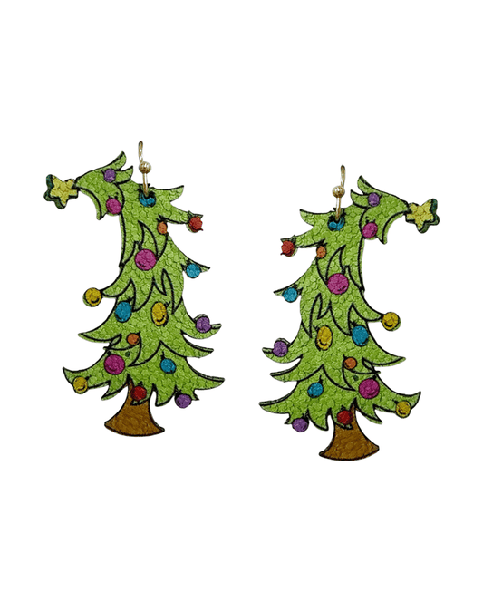Christmas Tree Earring