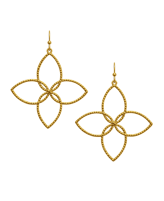 Clover Shape Earring