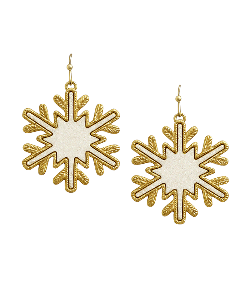 Snowflake Earring