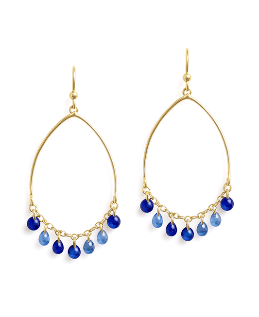 Crystal Dangle Teardrop Earring