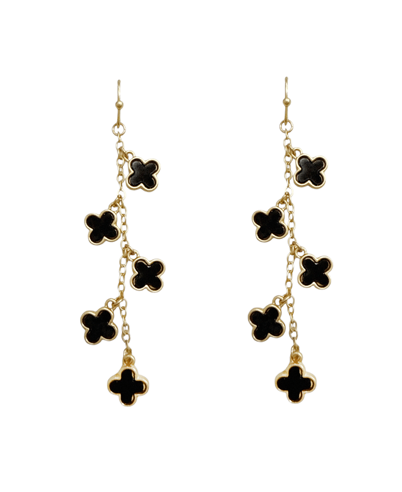 5 Clover Dangle Earring