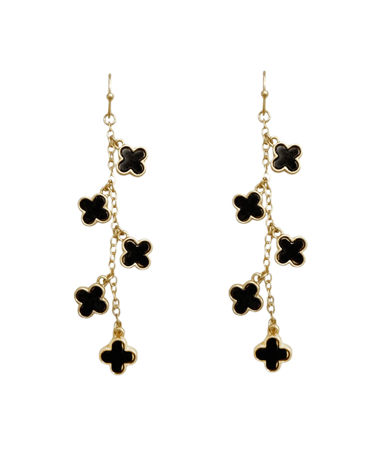5 Clover Dangle Earring