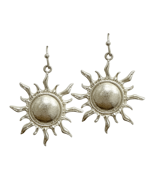 Sun Burst Dangle Earring
