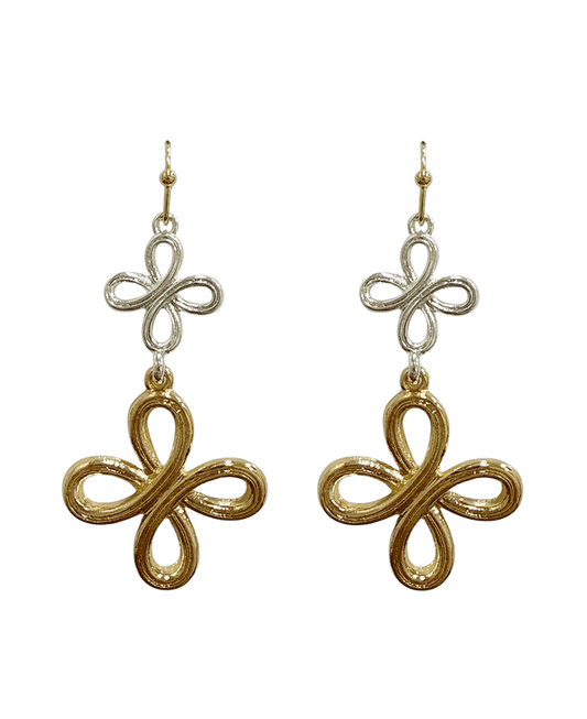 Clover Swing Earring