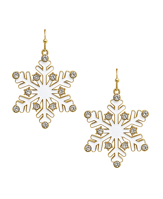 Christmas Snowflake Earring