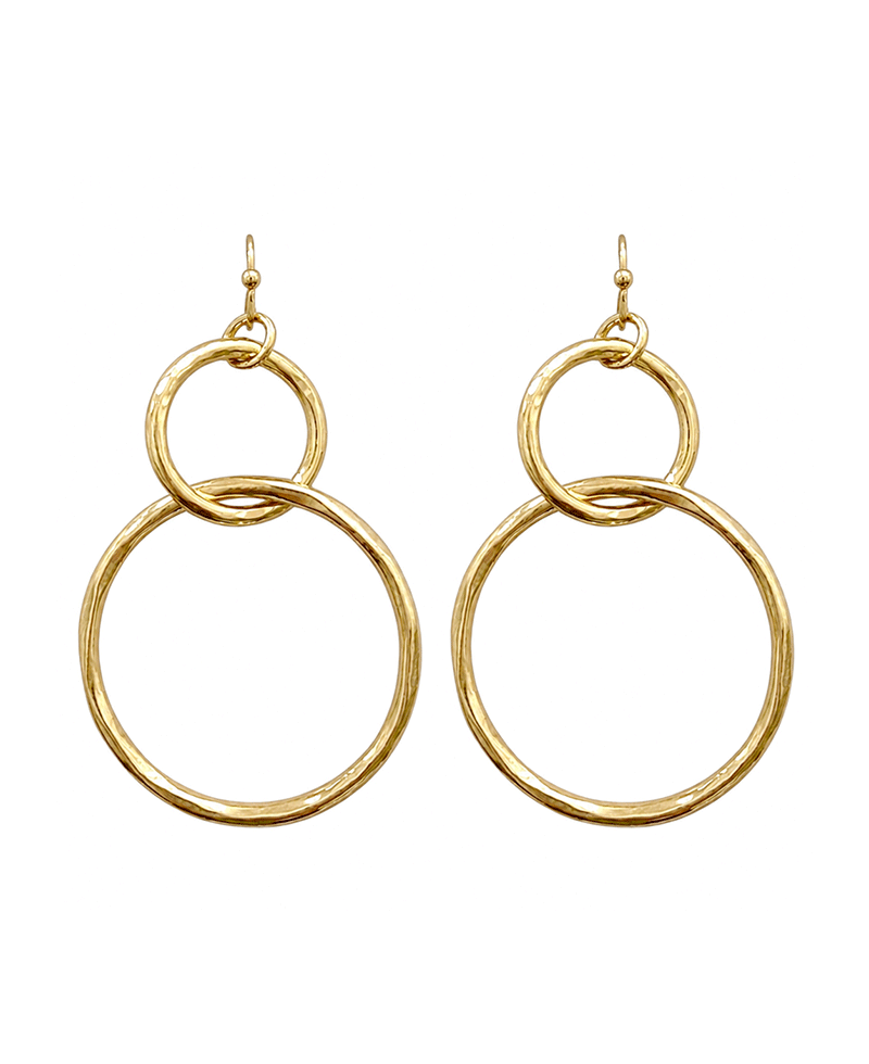 Interlocking Hoop Earring
