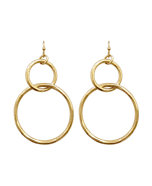 Interlocking Hoop Earring