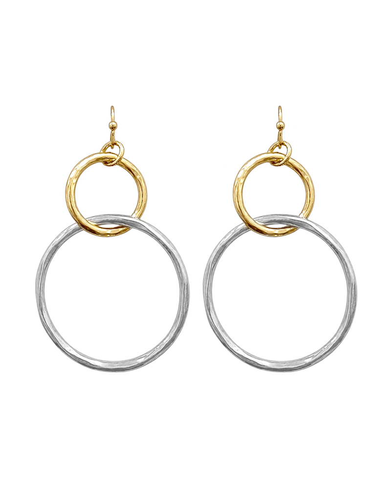 Interlocking Hoop Earring