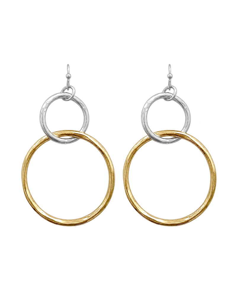 Interlocking Hoop Earring