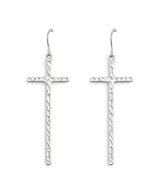 Cross Metal Earring
