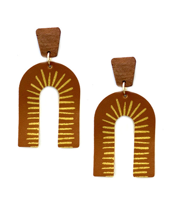 U Shape Post Earring
