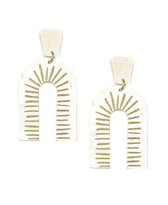 U Shape Post Earring