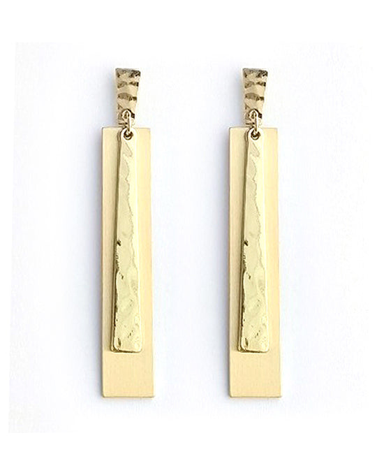 Metal Bar Post Earring