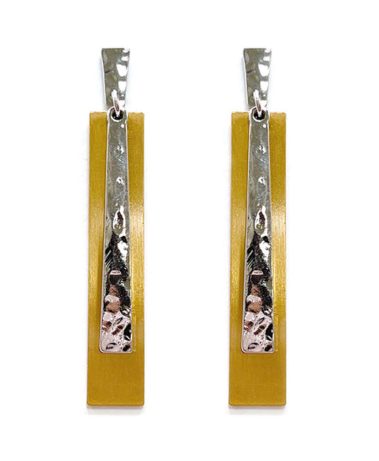 Metal Bar Post Earring