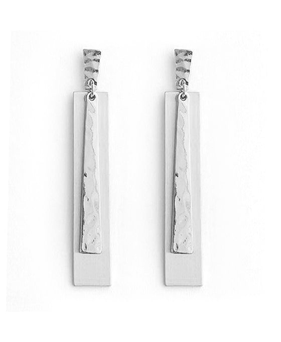 Metal Bar Post Earring