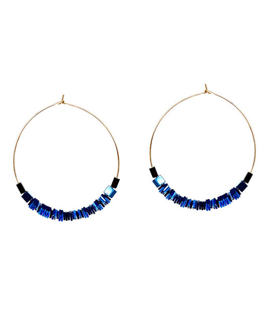 Discs Hook Earring
