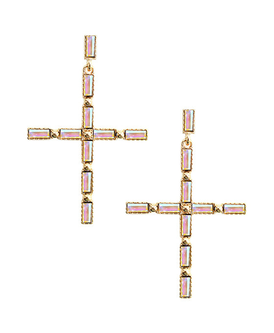 Cross Shape Earring