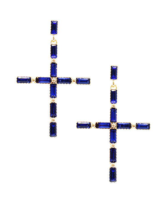 Cross Shape Earring