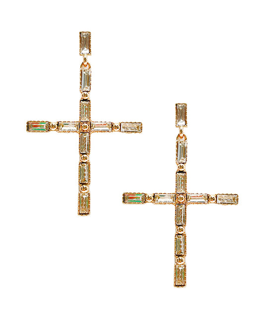 Cross Shape Earring