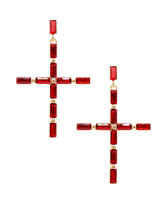 Cross Shape Earring
