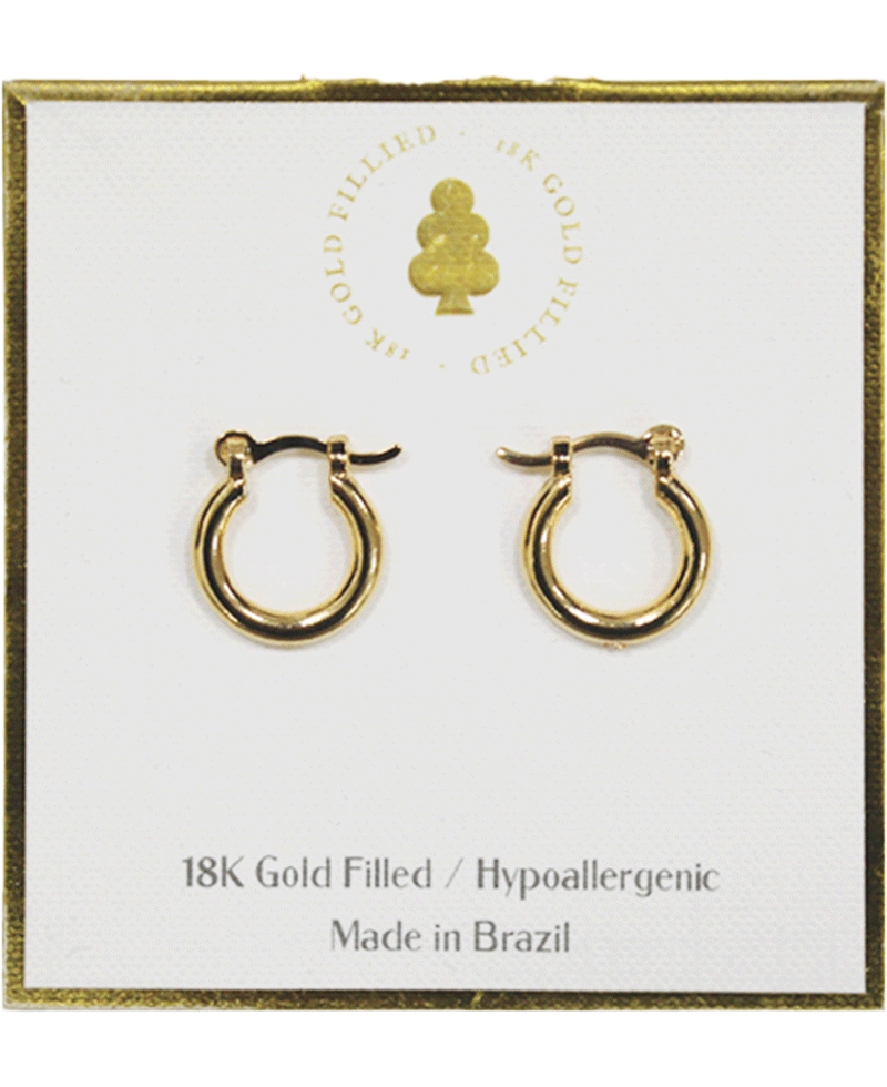 18K Gold Filled Earring
