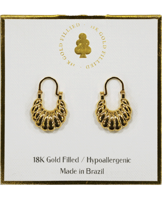 18K Gold Filled Earring
