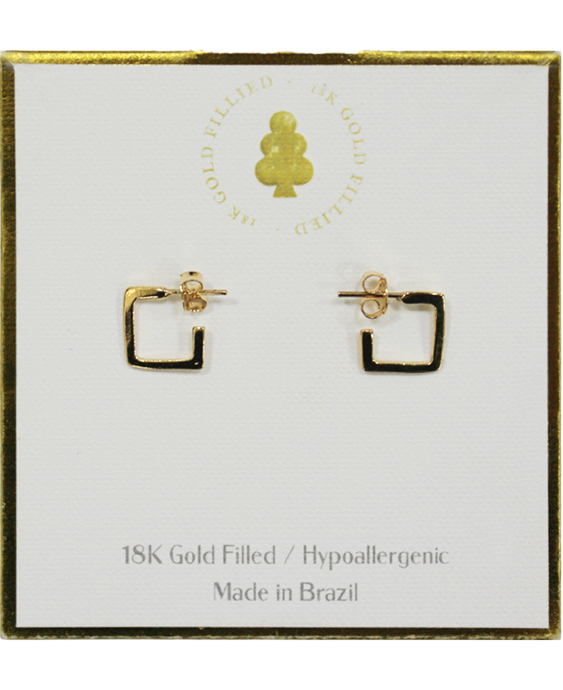 18K Gold Filled Earring