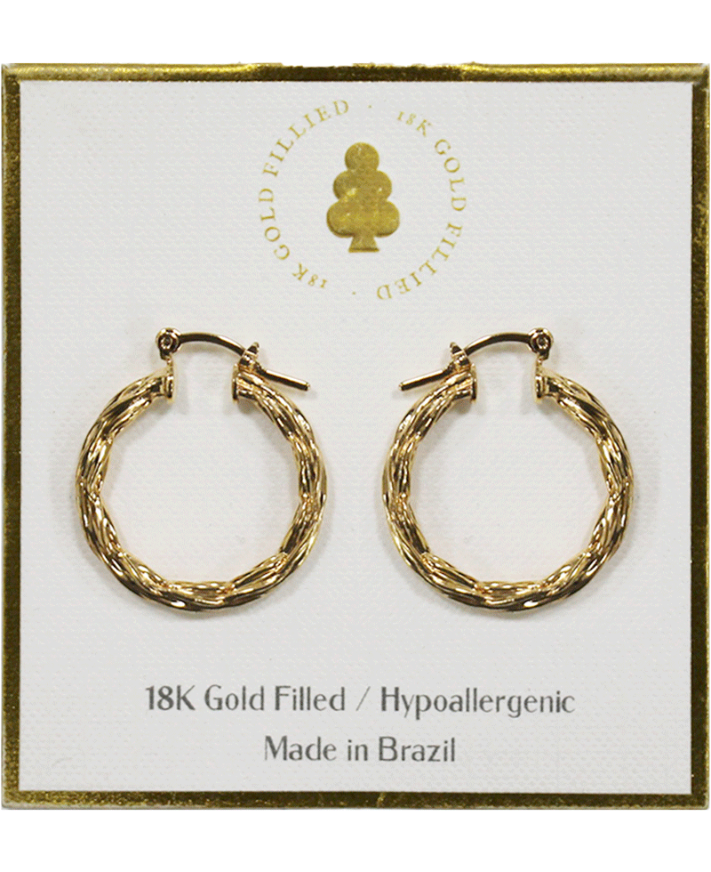 18K Gold Filled Earring