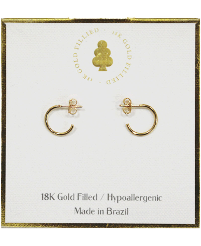 18K Gold Filled Earring